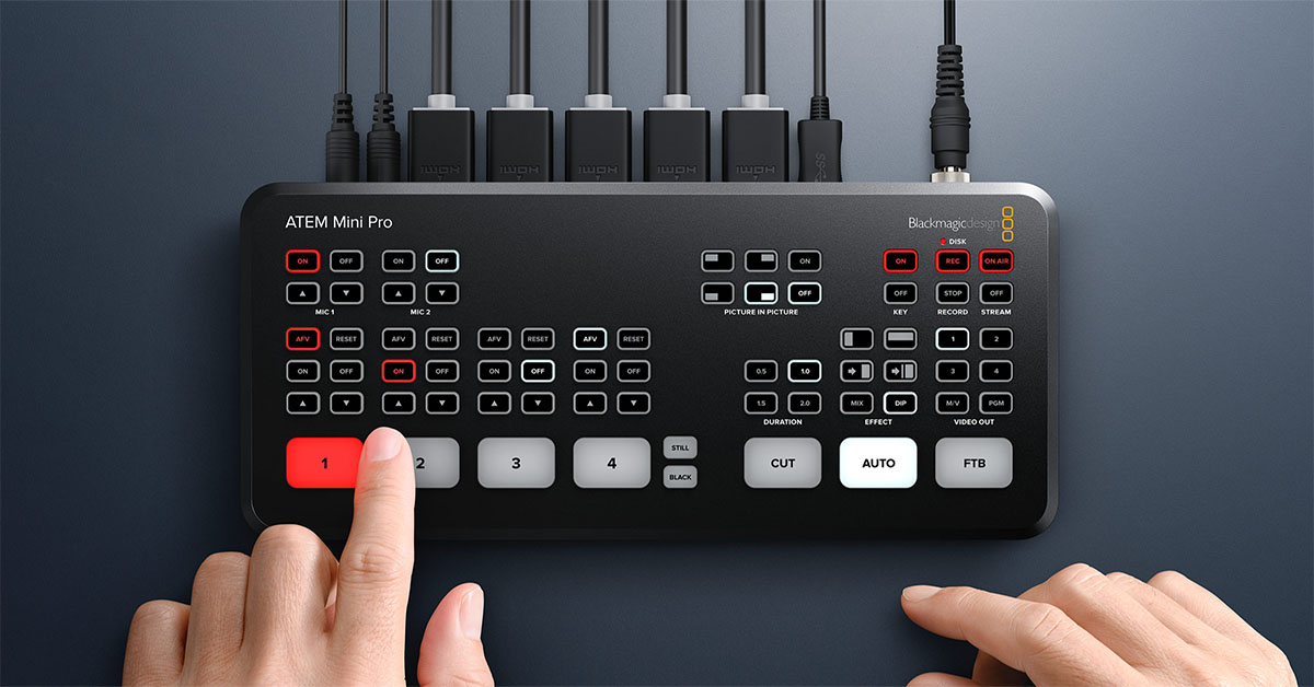 Blackmagic Design ATEM Mini na zalihi