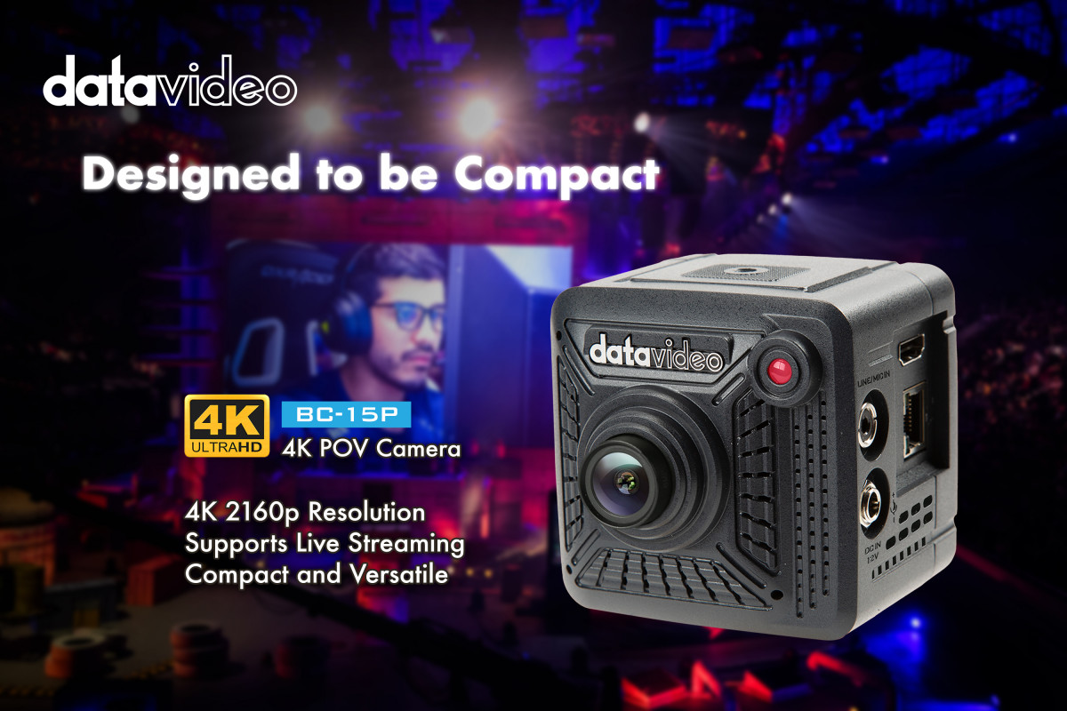 Datavideo BC-15P 4K POV kamera