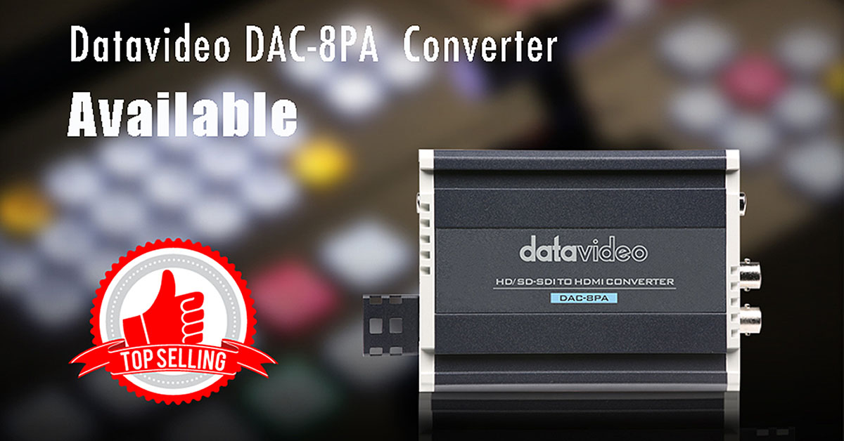 Podatkovni video DAC-8PA