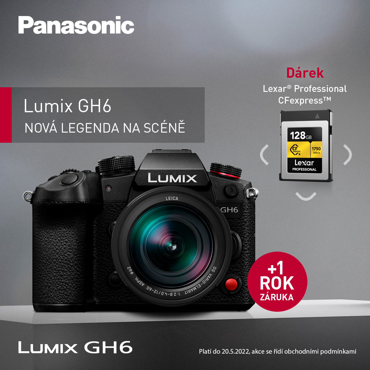 Panasonic GH6 akcijski popust