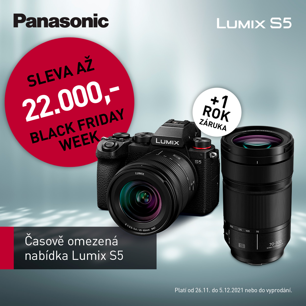 Panasonic LUMIX S5 Crni petak 2021