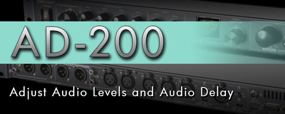 Datavideo AD-200, šesterokanalni audio mikser i jedinica za kašnjenje zvuka