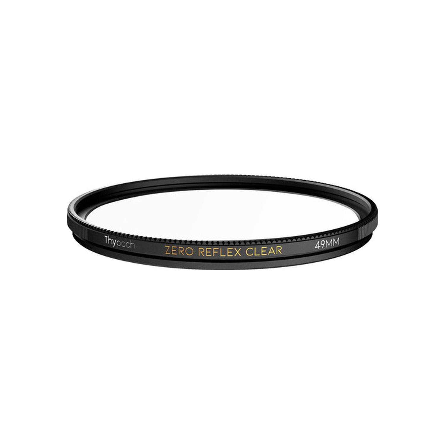 Thypoch Zero Reflex prozirni UV filtar (49 mm, crni)