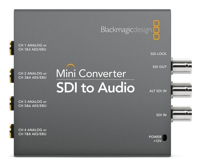 Mini Converter SDI to Audio – Četiri analogna kanala ili osam AES/EBU