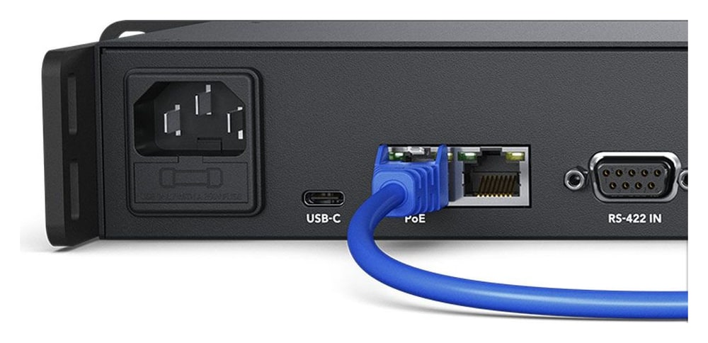 Blackmagic Videohub Smart Control Pro – Ethernet s PoE+ i prolaznim priključkom