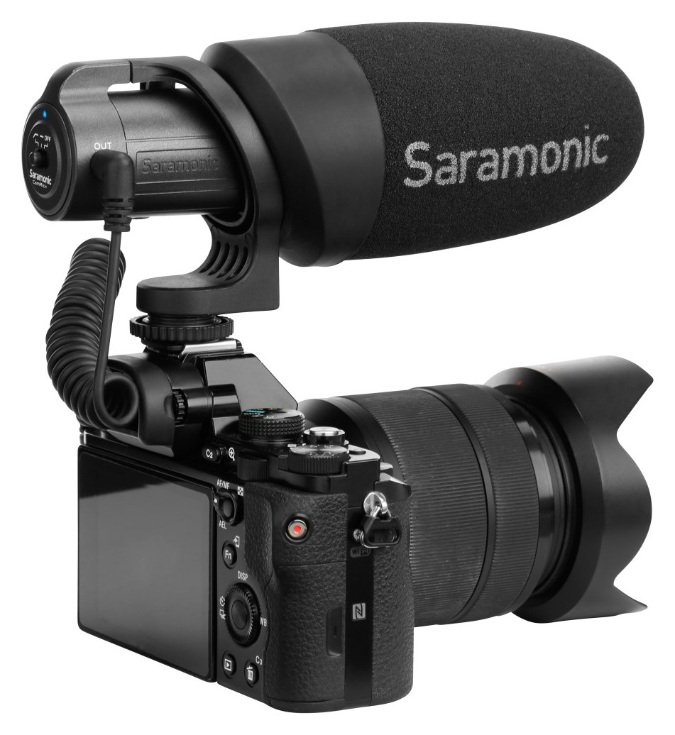 Saramonic CamMic+ – Na fotoaparat i kameru