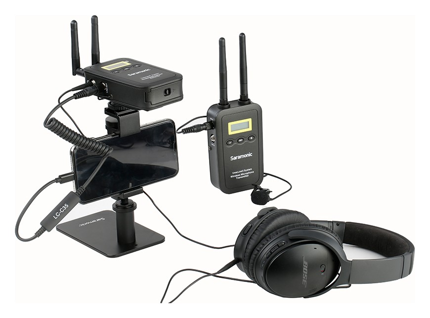 Saramonic LC-C35 – Reporterski komplet s telefonom