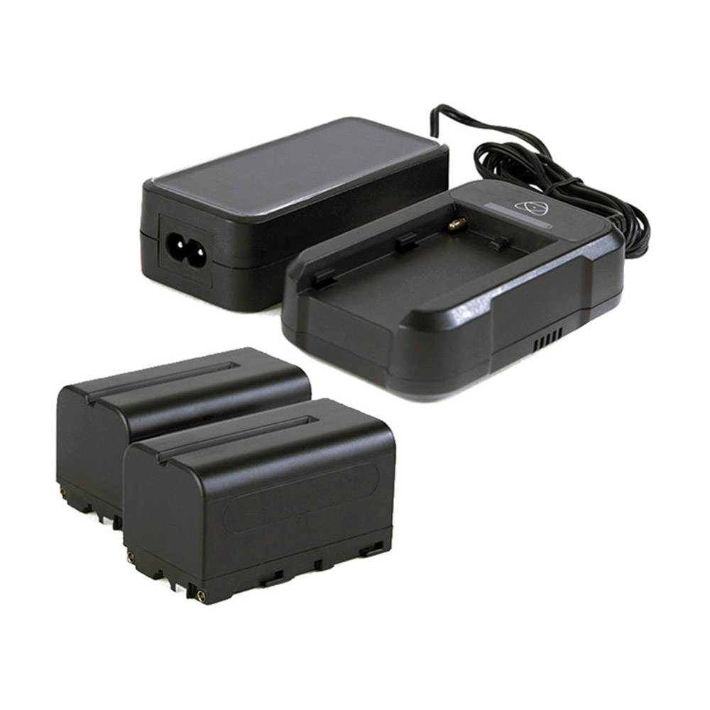 Atomos AtomX Power Kit 2 – dvije baterije NP-F750, punjač i mrežni adapter