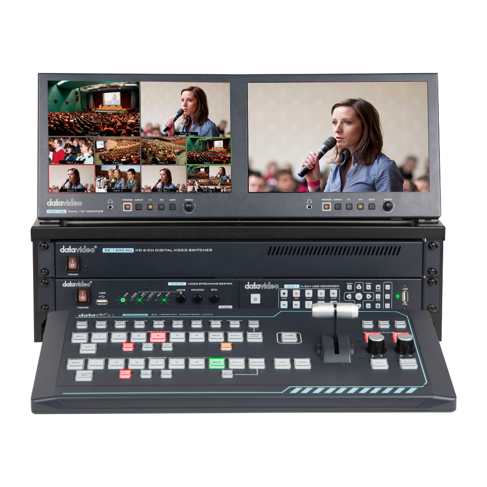 Datavideo GO 1200 Studio prijenosni 6-kanalni HD produkcijski studio