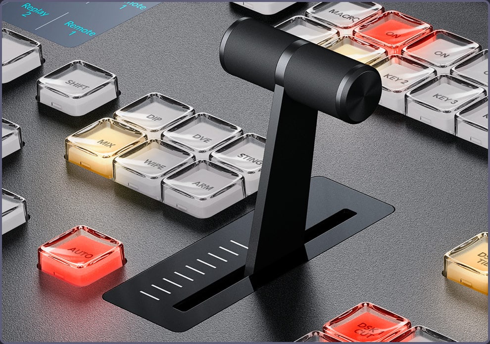 ATEM 2 M/E Advanced Panel 20 – Poluga T-bar i zatamnjenje u crno