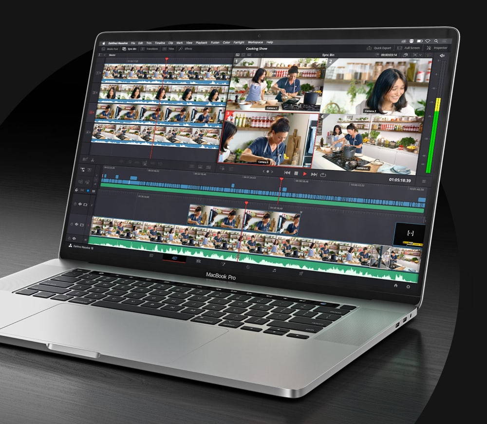 ATEM Mini Pro ISO – Projekt DaVinci Resolve i Blackmagic RAW