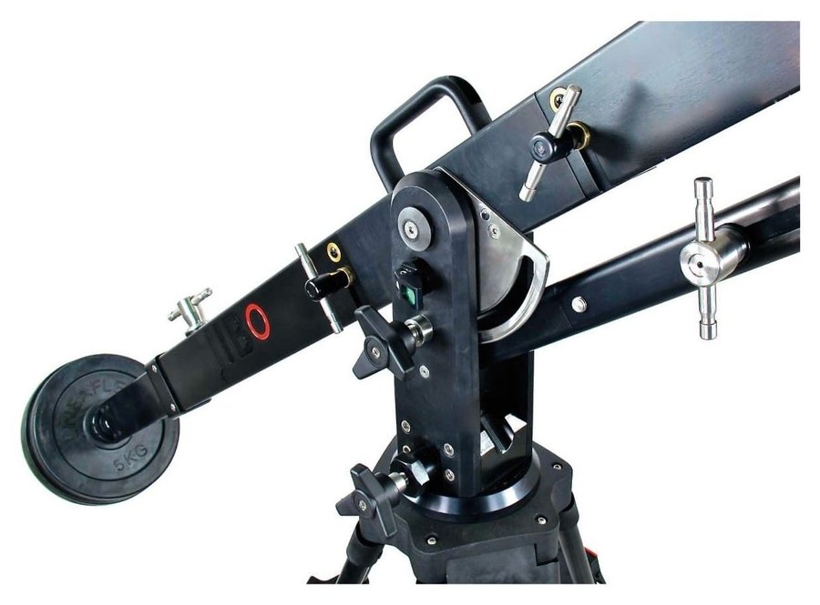 Cartoni KJ103 Jibo Fluid Action — kran s koferom – Okretište i protuuteg