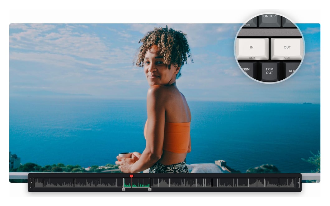 DaVinci Resolve Speed Editor – Velike tipke In i Out i pametne montažne funkcije