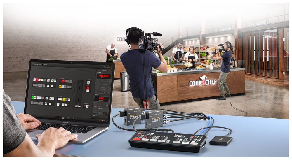 Micro Converter BiDirectional SDI/HDMI 3G – SDI kamere s video mikserom ATEM Mini