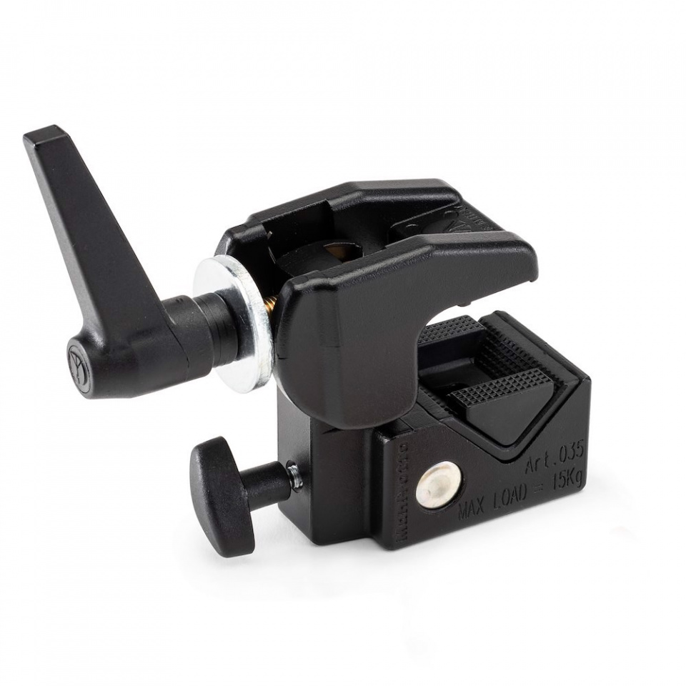 Manfrotto 035 Super Clamp v pracovním použití
