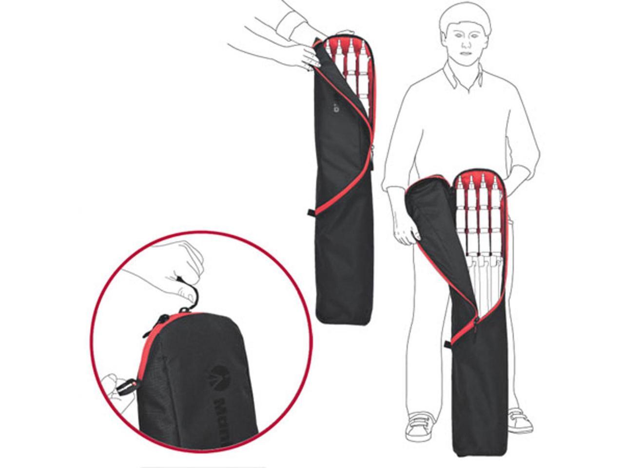 Otvorena torba Manfrotto MB LBAG90 s četiri kompaktna stalka