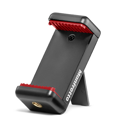 Manfrotto MCLAMP otvoren kao stolni stalak
