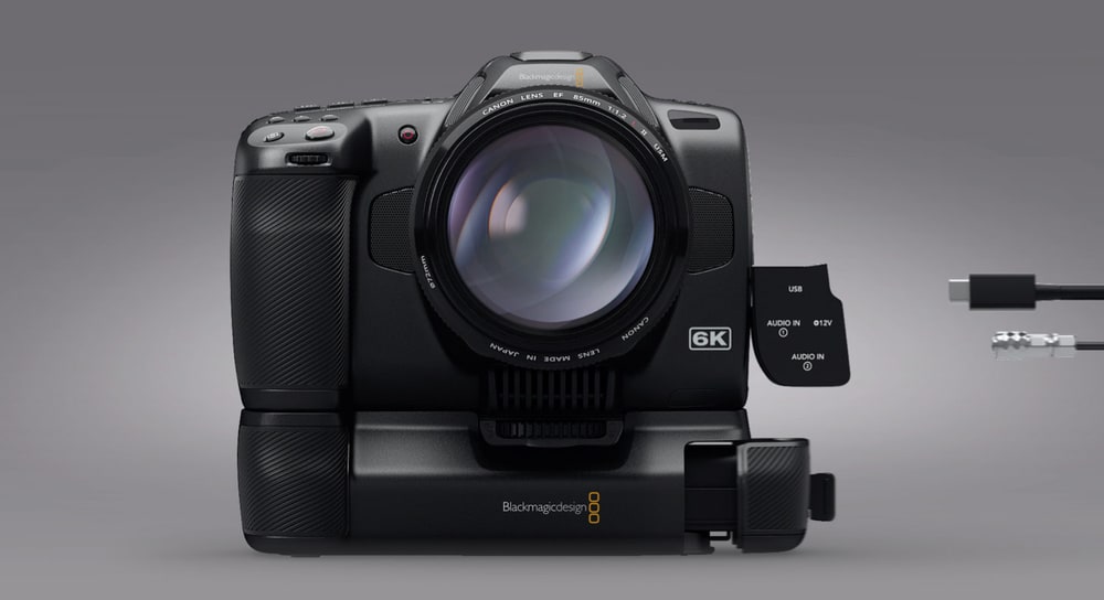 Blackmagic Pocket Cinema Camera 6K Pro – Baterije NP-F570 i Battery Pro Grip