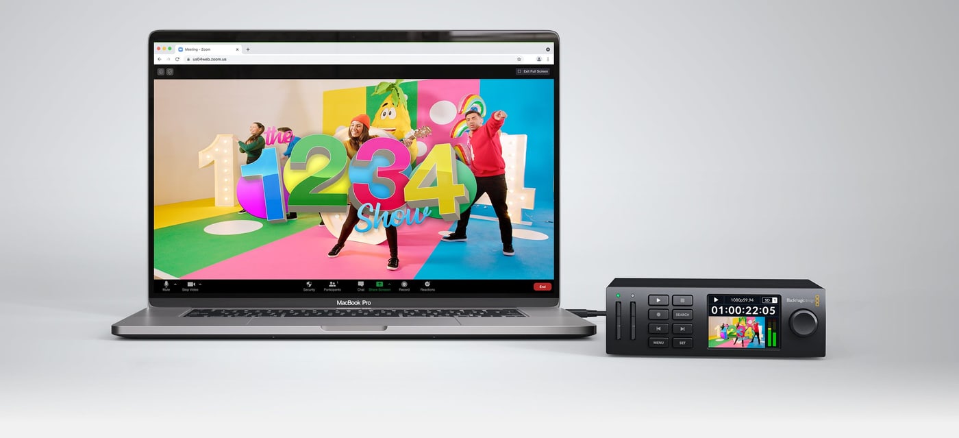 HyperDeck Studio HD Mini – Izlaz kao web-kamera
