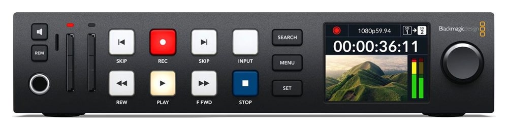 HyperDeck Studio HD Plus – Dva snimača u jednoj jedinici ormara