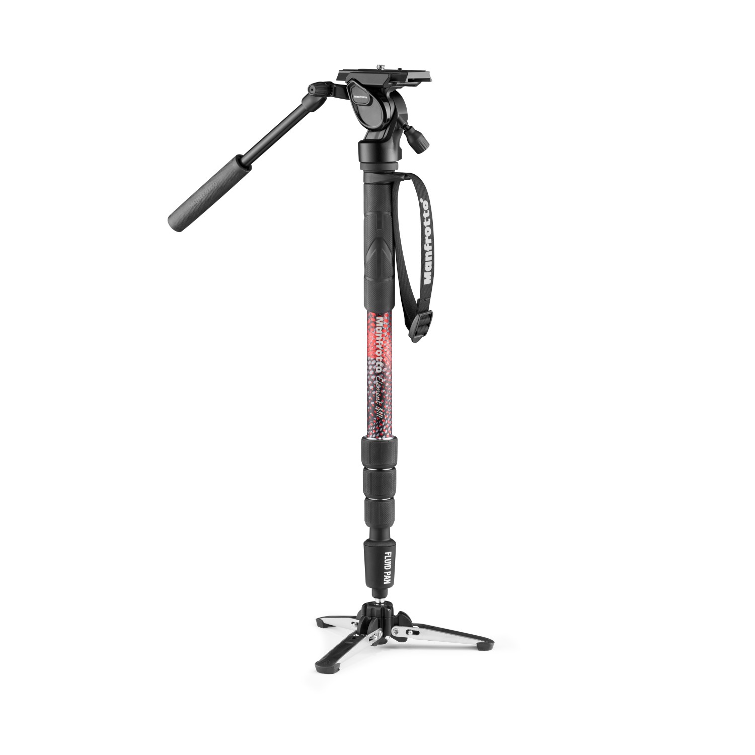 Manfrotto Element MII aluminijski video monopod komplet s fluidnom glavom