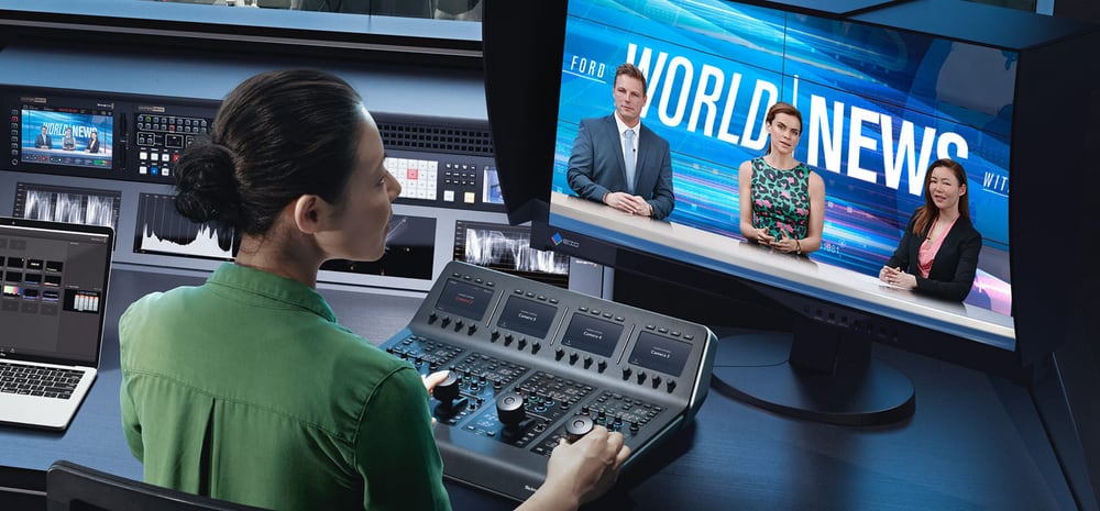 Blackmagic URSA Broadcast G2 – Studijska kamera kojom upravlja video mikser ATEM