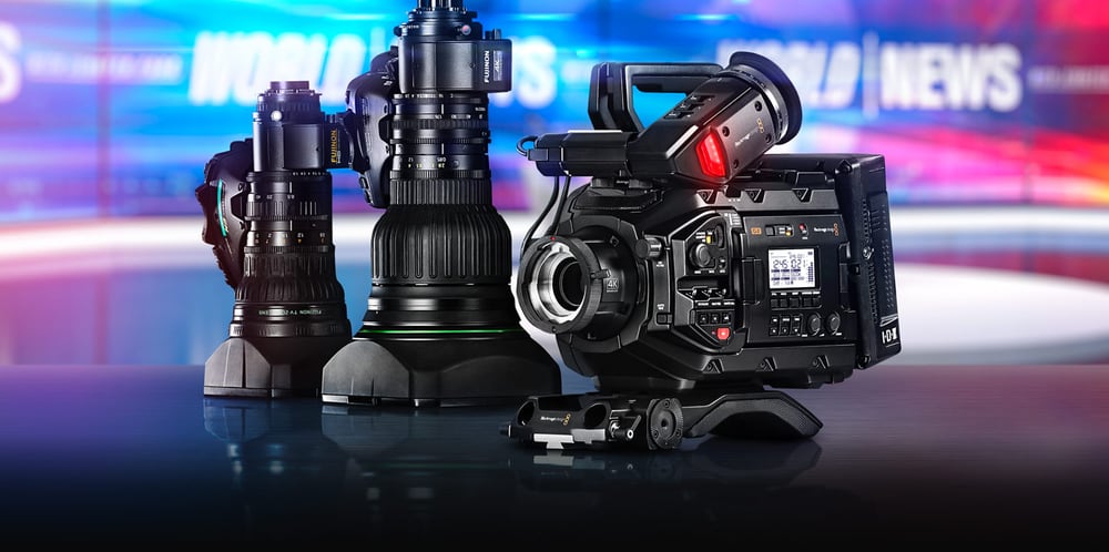 Blackmagic URSA Broadcast G2 – Televizijski objektivi B4