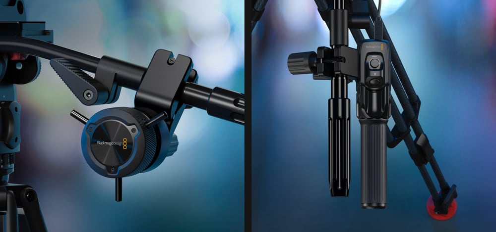 Blackmagic URSA Broadcast G2 – Blackmagic Focus Demand i Zoom Demand