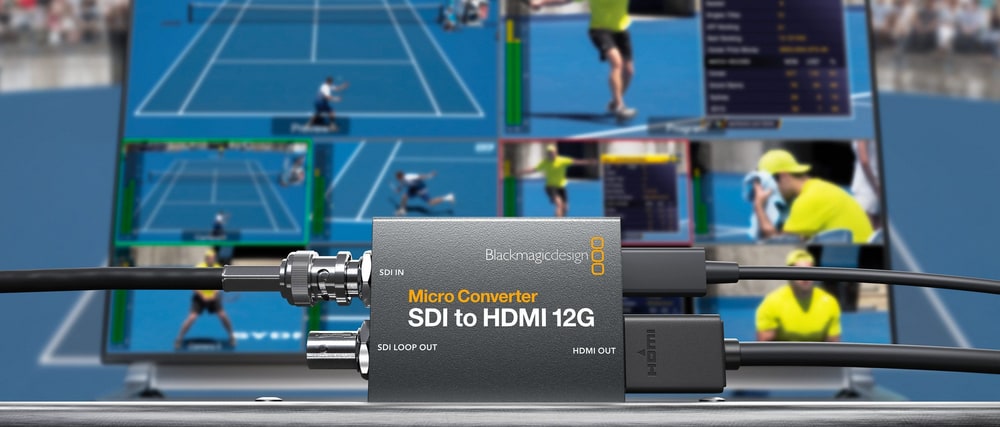 Micro Converter SDI to HDMI 12G – Profesionalno praćenje SDI signala