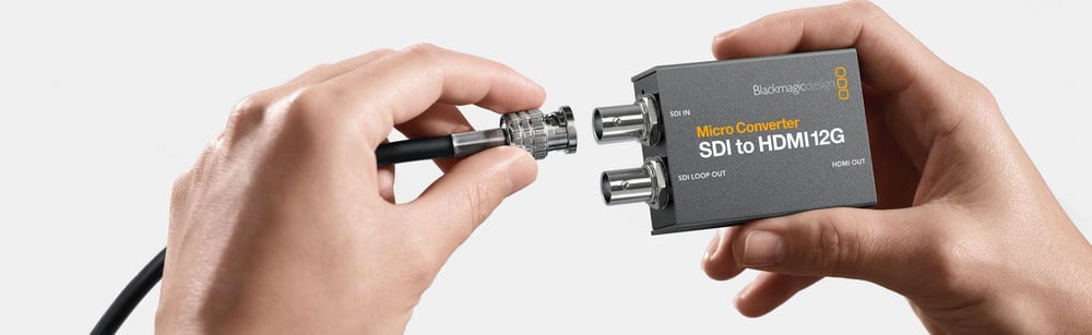 Micro Converter SDI to HDMI 12G – Dovoljno malen za upotrebu bilo gdje