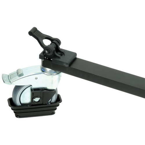 Detalj kotača, kočnice i prihvata stativa Manfrotto 114MV