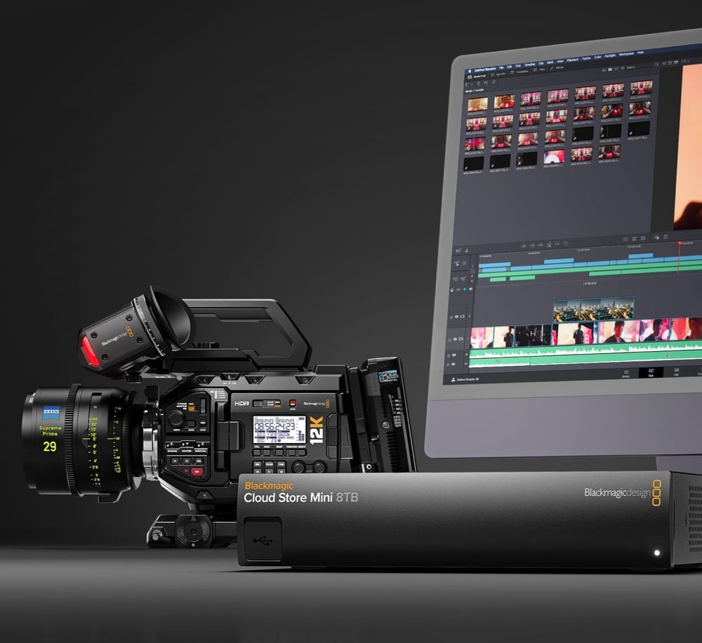 Blackmagic Design Cloud Store Mini 8TB – Za montažu, korekciju boja i zvuk