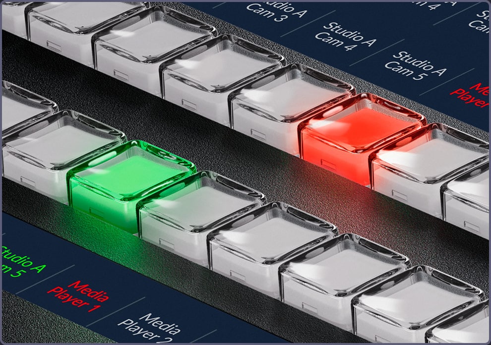 ATEM 2 M/E Advanced Panel 40 – Tipke izvora s LCD natpisima