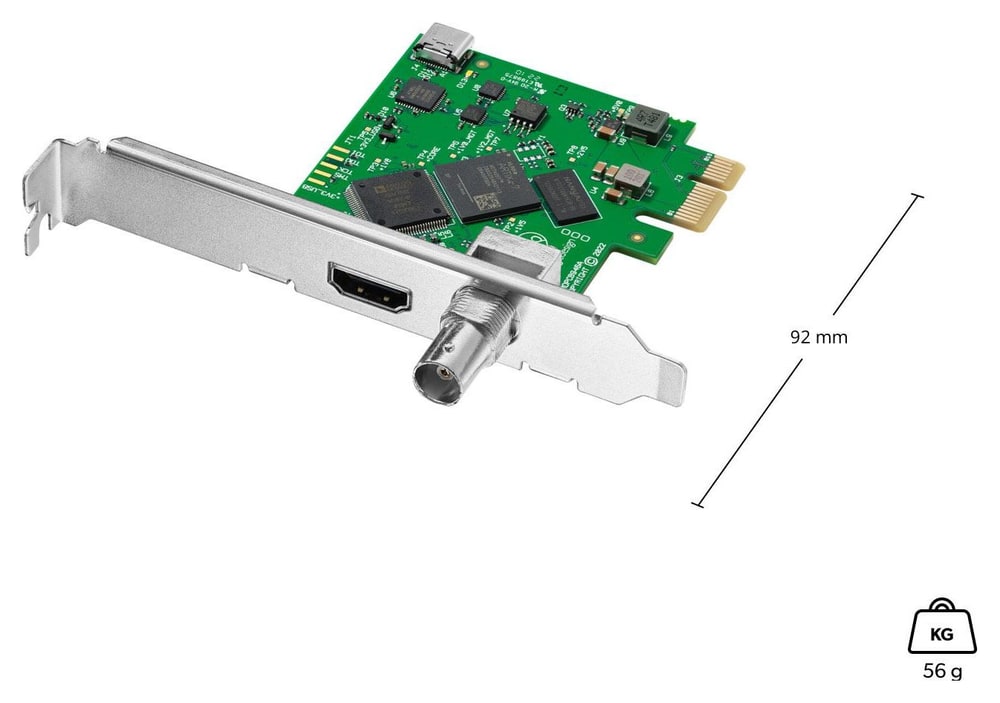 DeckLink Mini Recorder HD – Niski profil, dva nosača