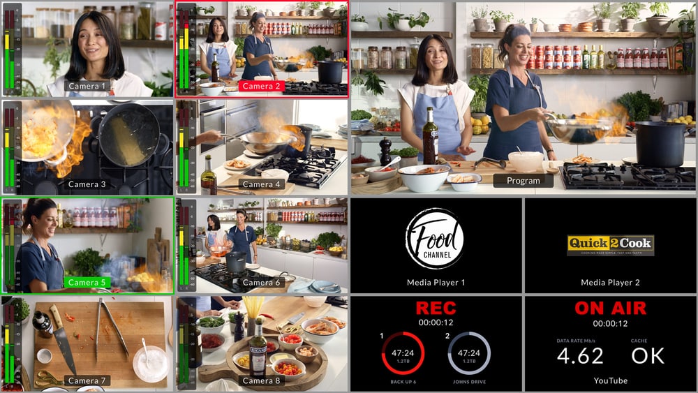 ATEM SDI Extreme ISO – Multiview do 16 prikaza