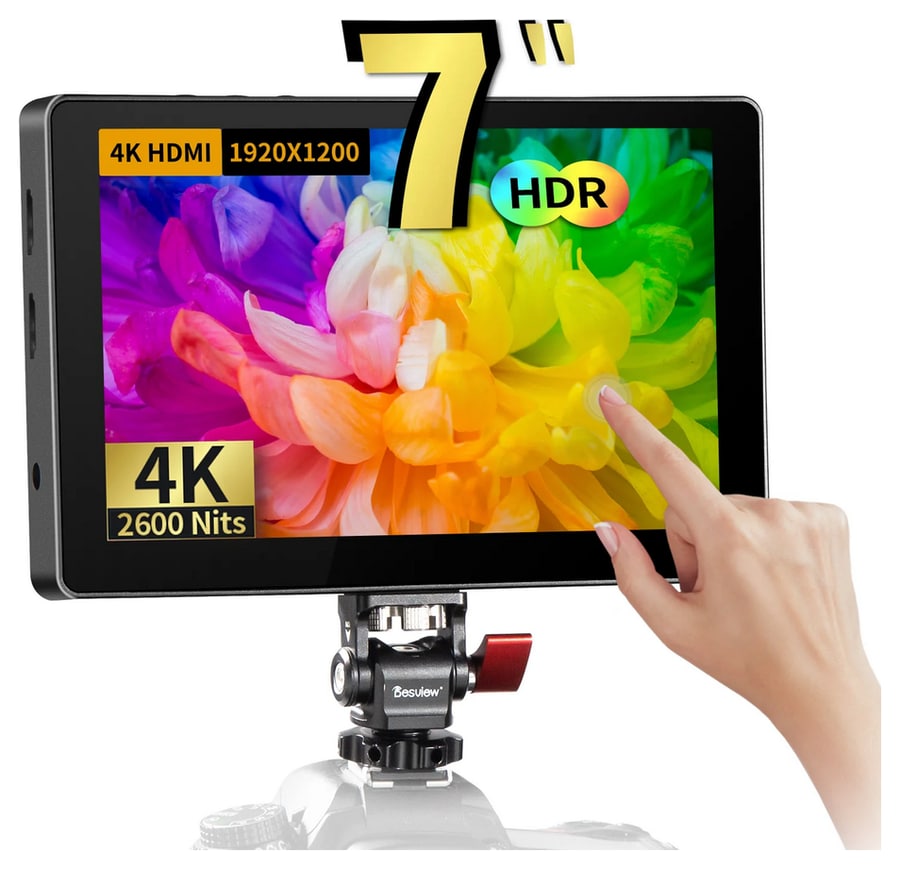 Tanak i lagan 7" monitor s HDR-om