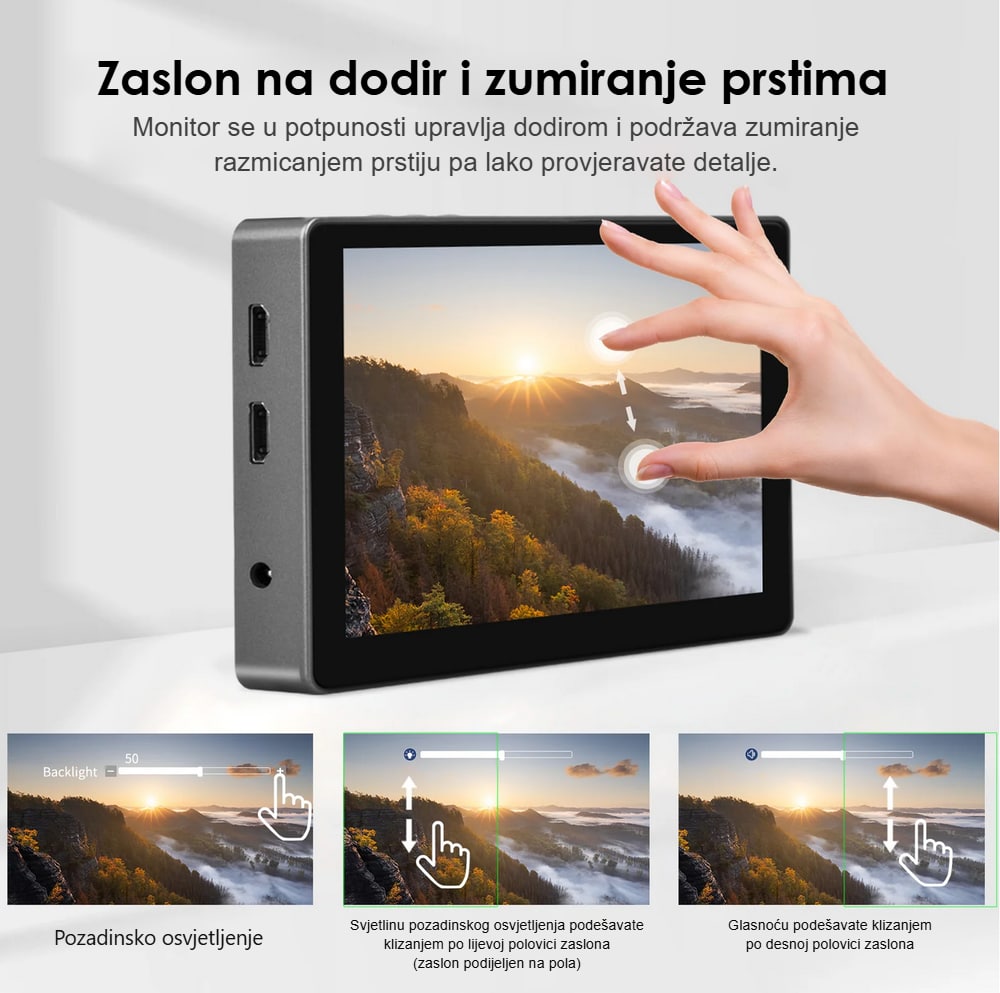 Zaslon osjetljiv na dodir