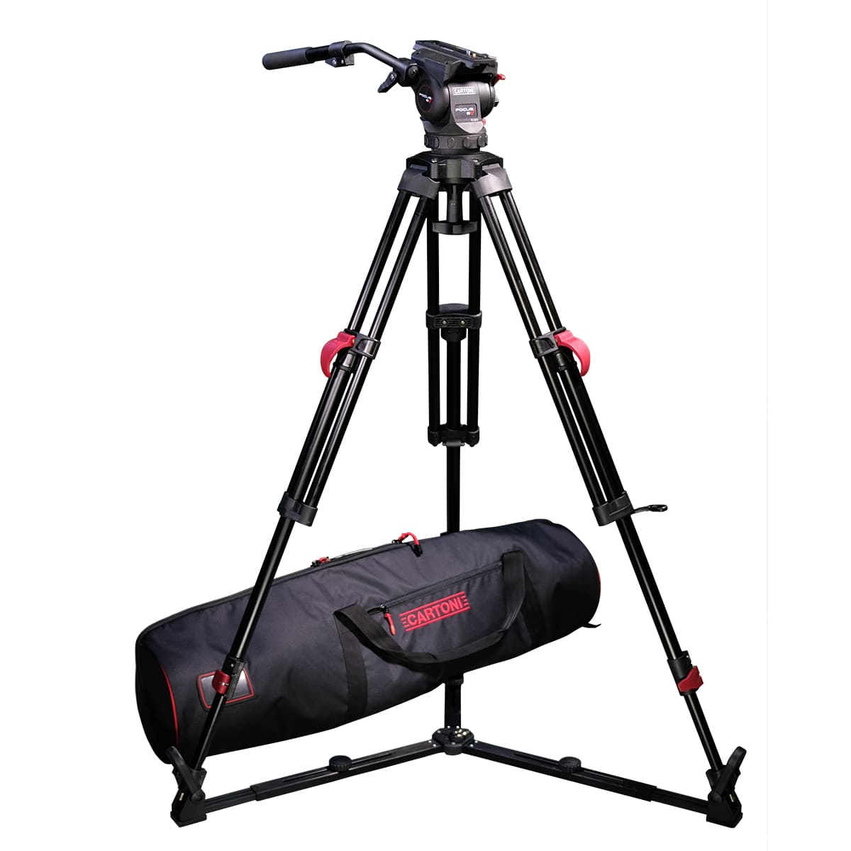Cartoni Focus 8 Red Lock System GS