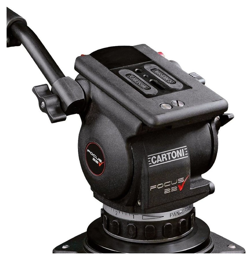 Cartoni Focus 22 sustav EFP ALU GS – Fluidna glava Focus 22