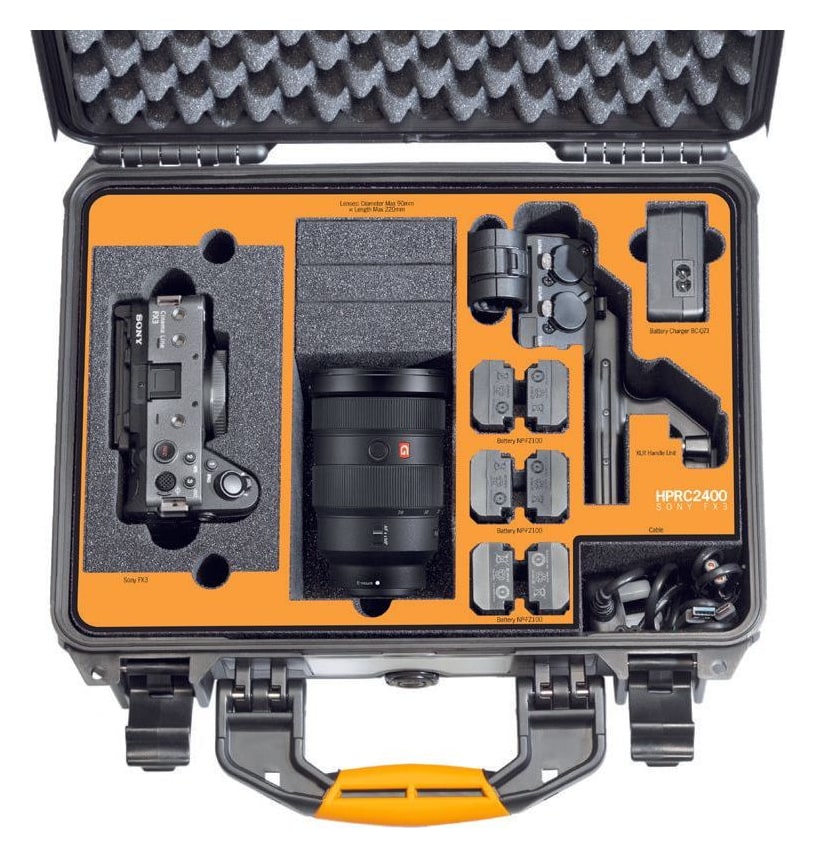 HPRC 2400 – Umetak po mjeri za Sony FX3