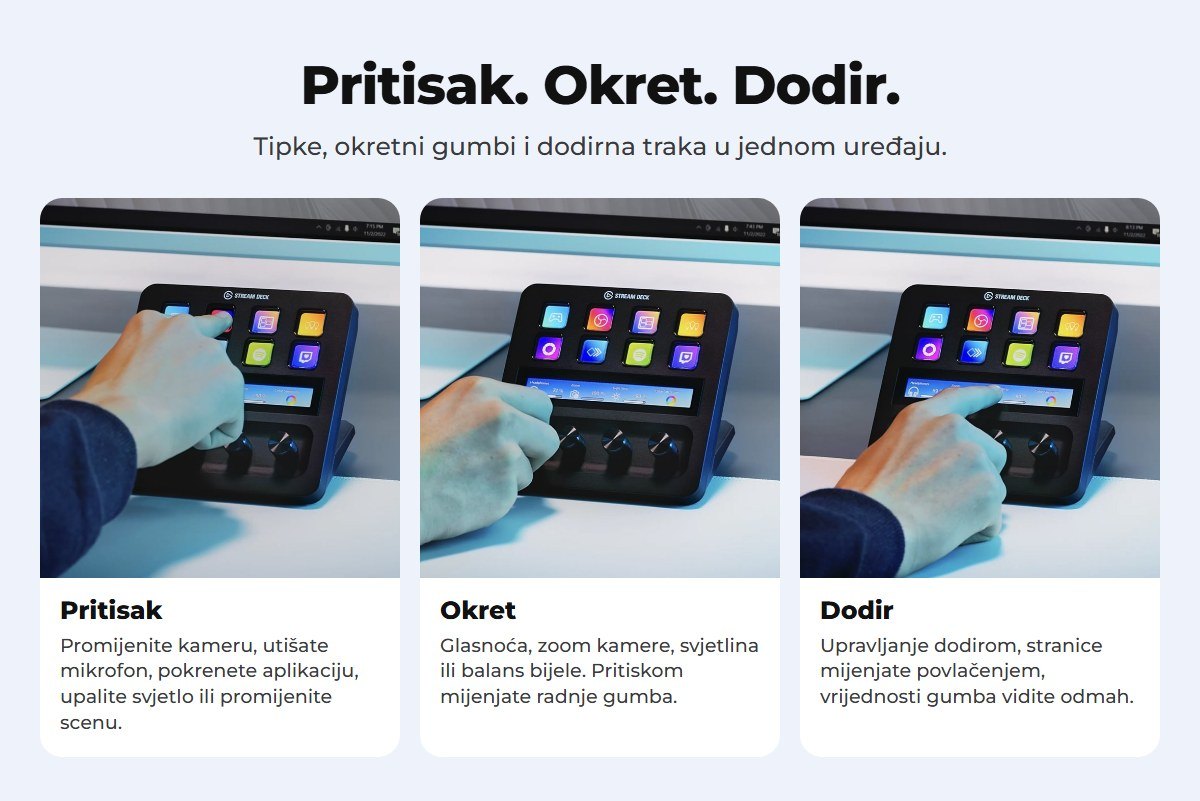 Tri načina upravljanja