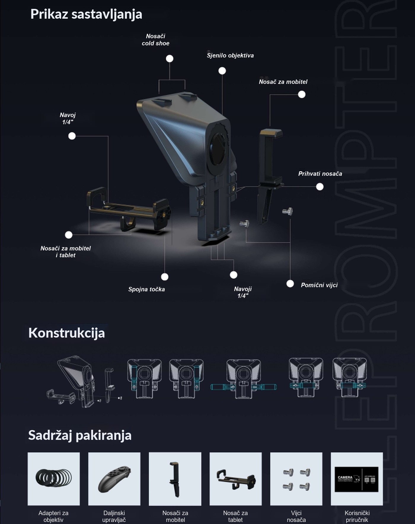 Lilliput TC11 – Sastavljanje, konstrukcija i sadržaj pakiranja