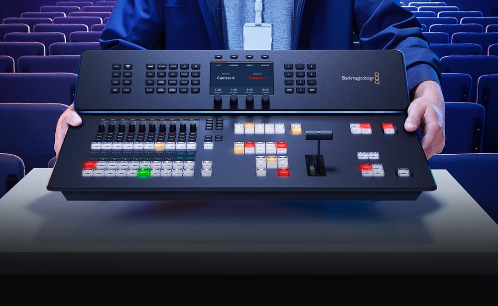 ATEM Television Studio HD8 ISO 2TB – Ploča za emitiranje s T-barom
