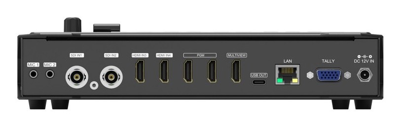 AVMATRIX HVS0403U – Priključci na stražnjoj ploči