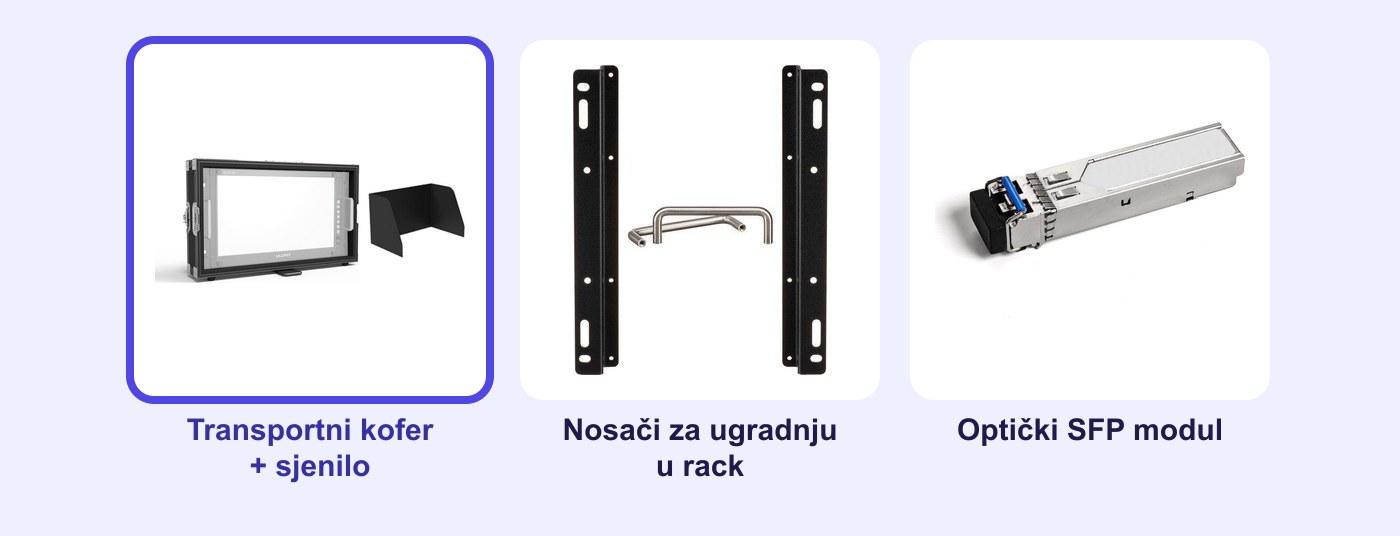 Opcionalni pribor za monitor Lilliput Q24