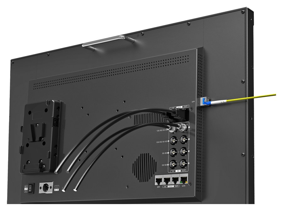 Lilliput Q24 optički SFP modul – Utor SFP+ na monitoru