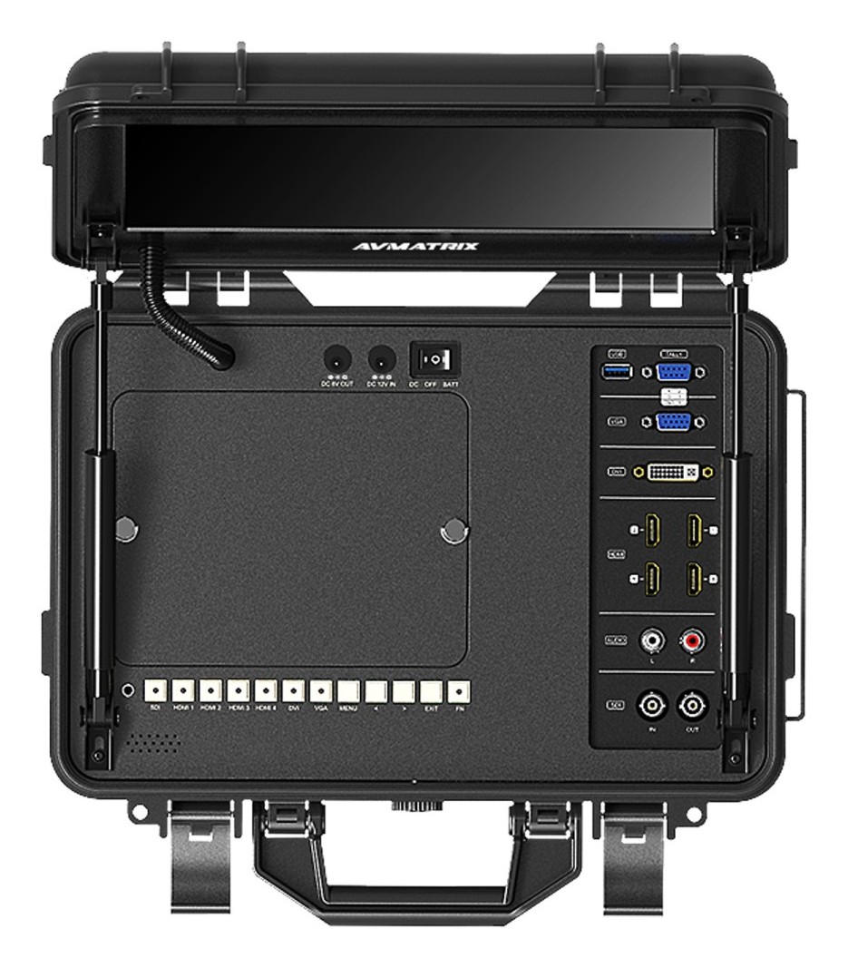 AVMATRIX PM1250 – Ploča s priključcima