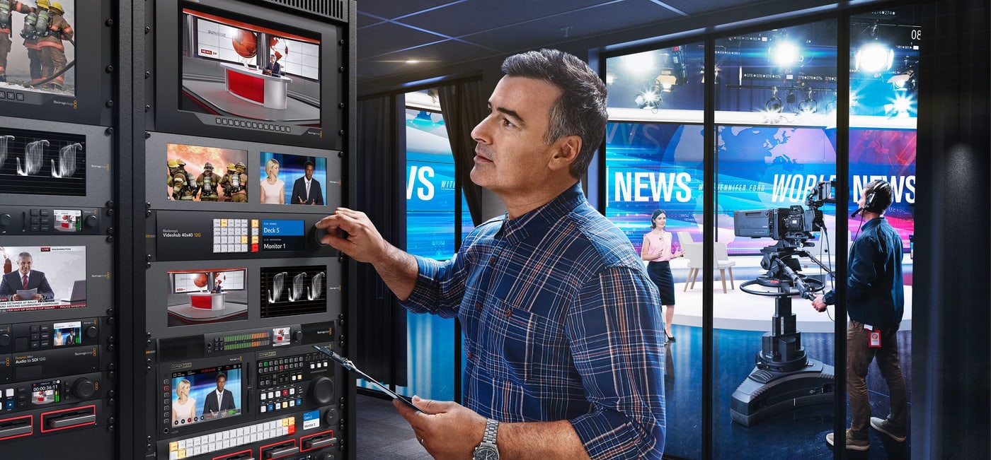 Blackmagic Videohub 40x40 12G – Usmjeravanje bez prespajanja kabela