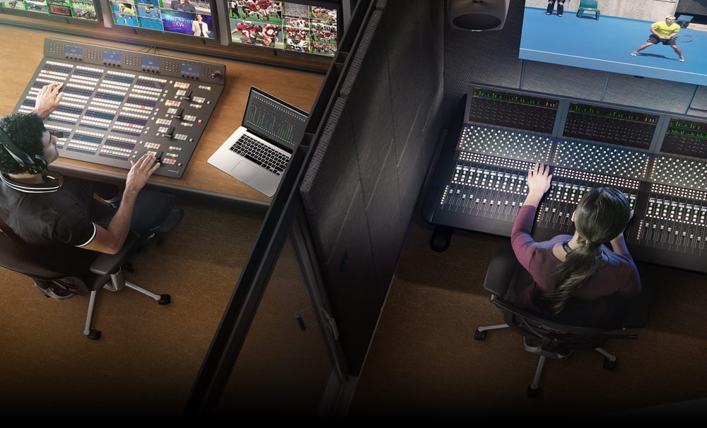 ATEM 4 M/E Constellation 4K – Audio mikseta Fairlight