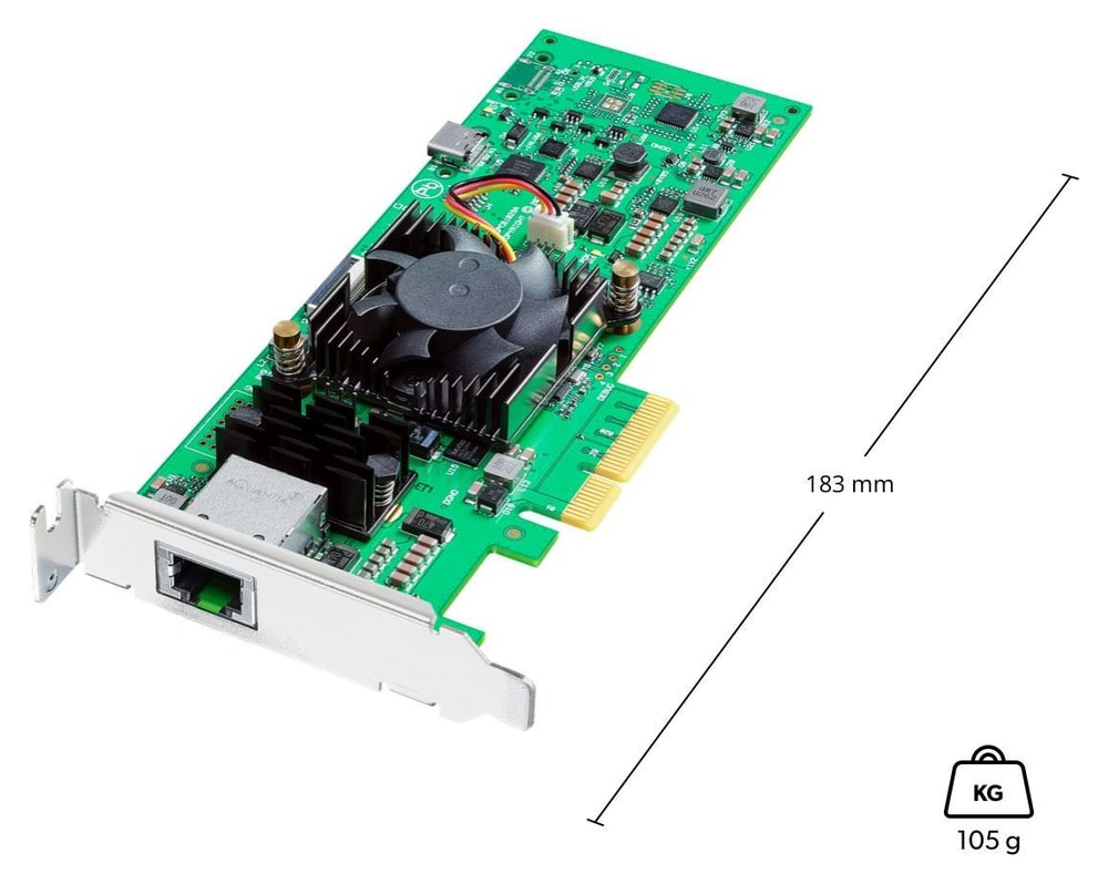 DeckLink IP HD – Niski profil i dimenzije